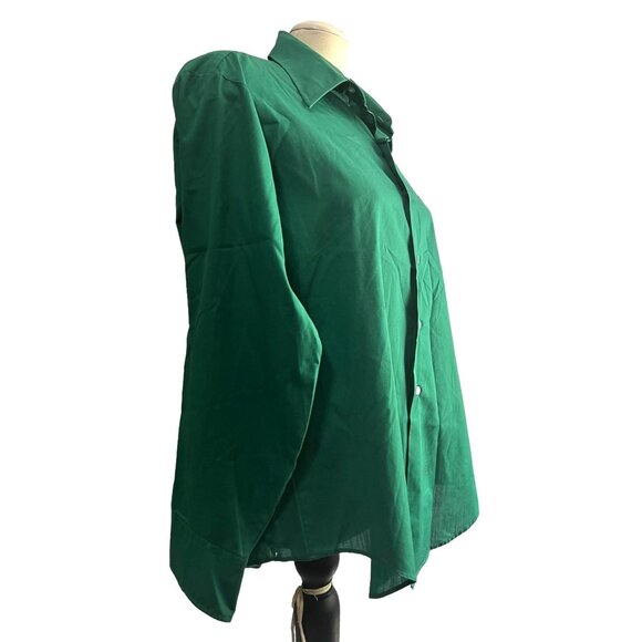 Manhattan Torque Vintage 70's Long Sleeve Collared Button Down Shirt Sz XL (Appx - Picture 7 of 7